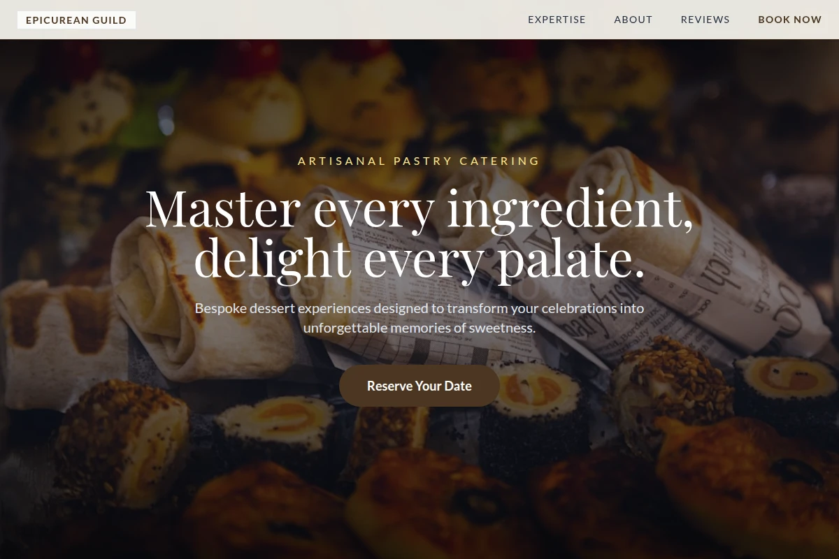Patisserie Catering