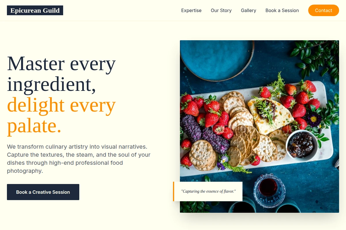 Sous-chef Food Photography
