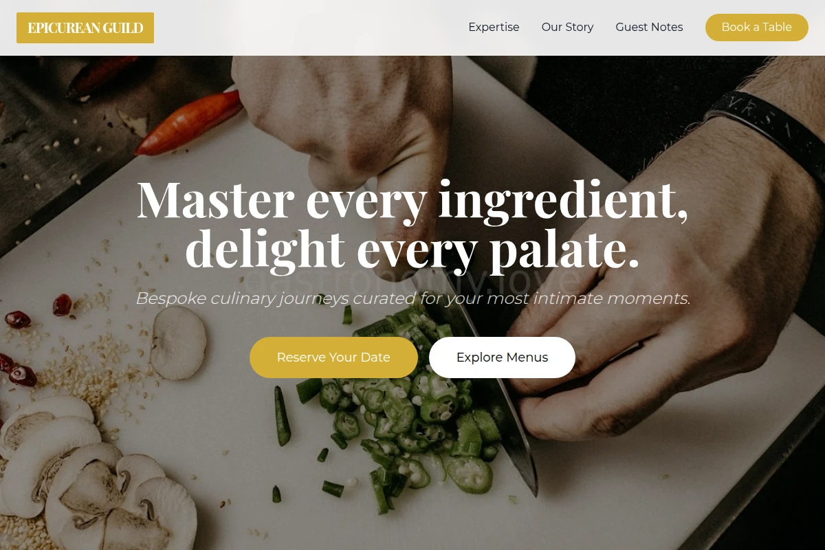 Gourmet Private Chef