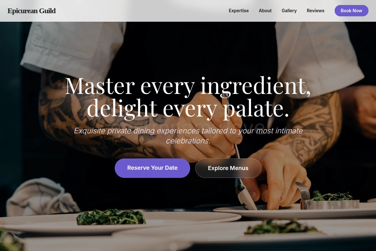 Gastronomy Private Chef