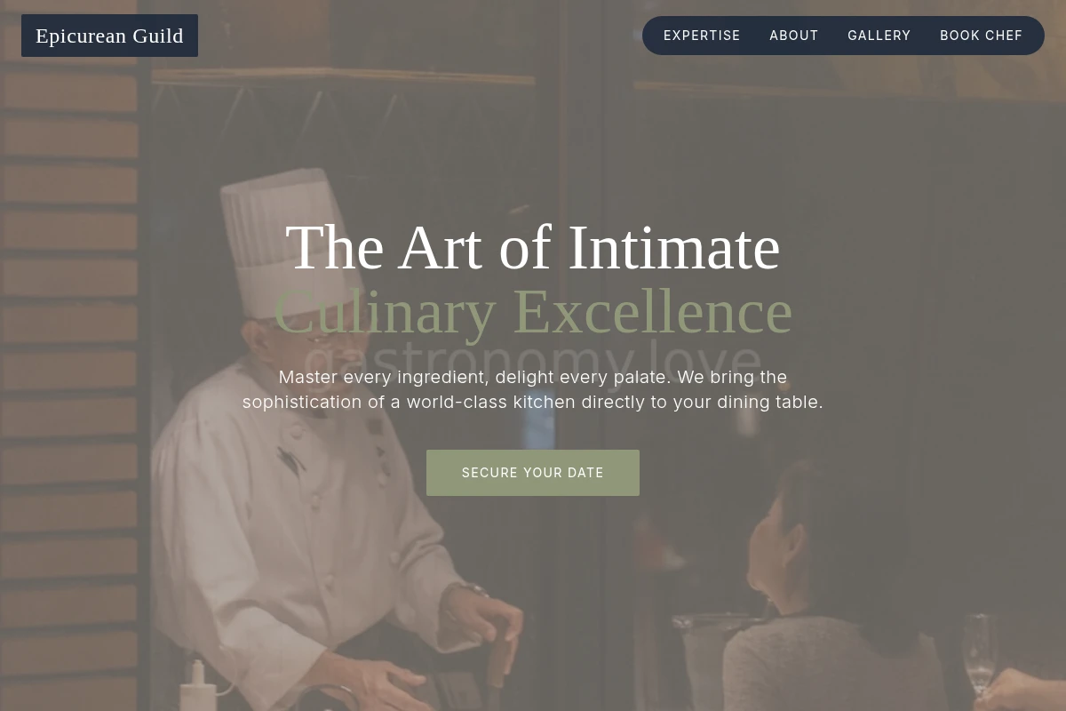 Delicate Private Chef