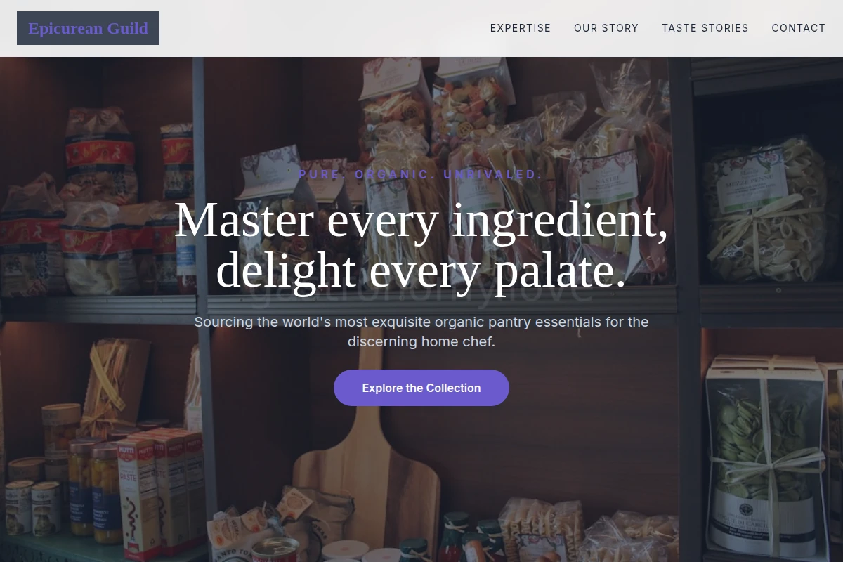 Organic Specialty Food